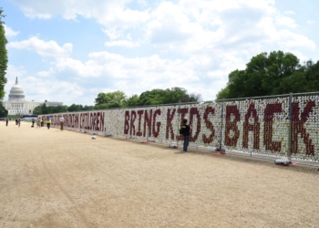 У Вашингтоні з’явилися 20 000 плюшевих ведмедиків на честь викрадених українських дітей (ФОТО)