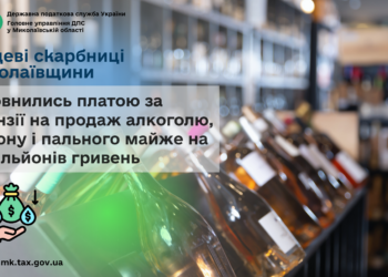 Місцеві бюджети Миколаївщини поповнились платою за ліцензії на продаж алкоголю, тютюну і пального майже на 10 млн грн
