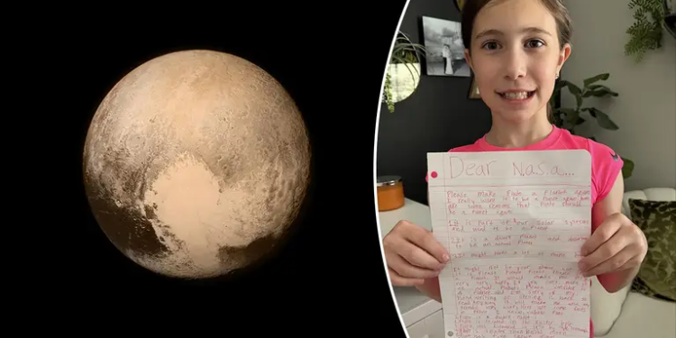 Школярка написала листа для NASA з проханням повернути Плутону статус планети: що їй відповіли