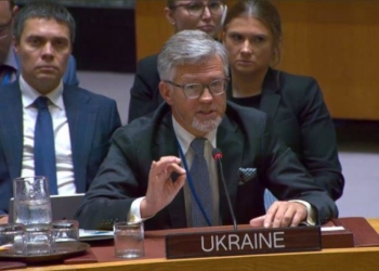 РФ втрачає на кожному метрі української землі 254 солдата, тож для захоплення Донбасу Путін має спалити ще 1,5 млн. своїх, – Мельник в ООН