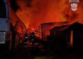 В Ізмаїлі російські дрони атакували порт і СТО, пошкоджено панамське судно, автобуси (ФОТО)