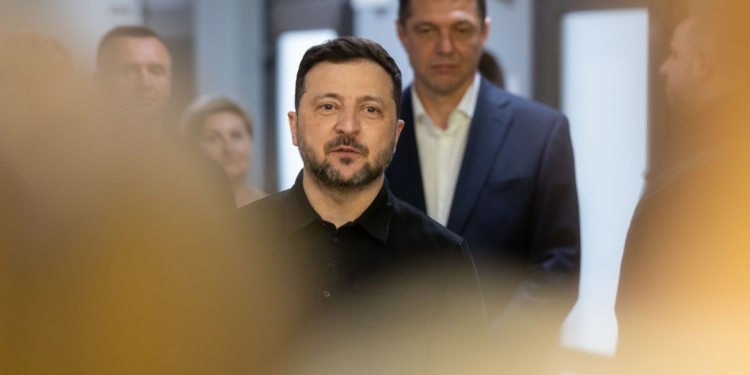 Зеленський поїхав на кордон з Білоруссю (ВІДЕО)