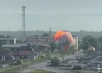 Дрони атакували Грозний (ВІДЕО)