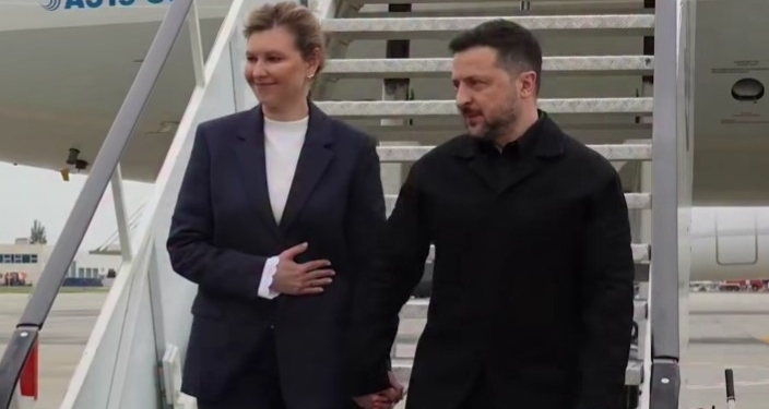 Зеленський прибув до Румунії на саміт «Бухарестської дев’ятки» (ВІДЕО)