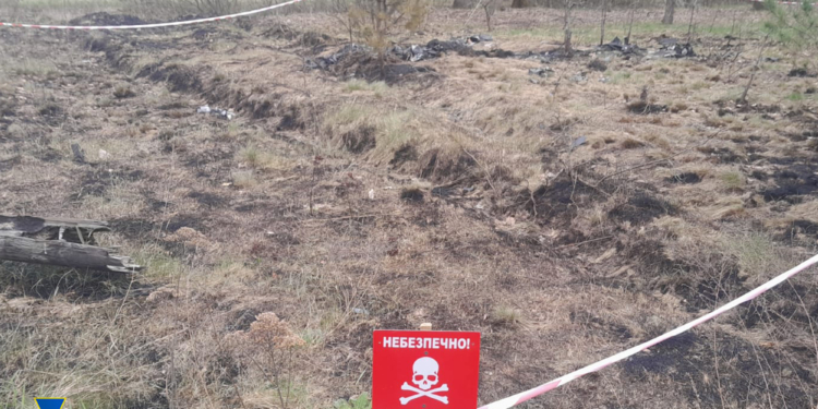 Уламки російського дрона, яким ворог атакував Чернігівщину, виявилися радіоактивними (ФОТО)