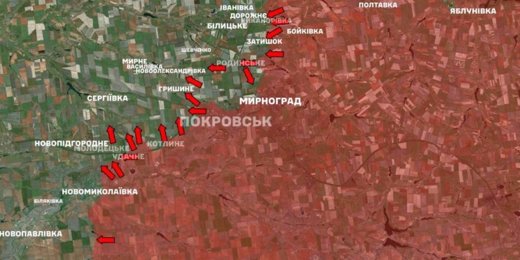 За добу на фронті – 253 бої, 52 ворожих штурми були на Покровському напрямку, – Генштаб