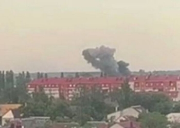 Атакований військовий аеродром “Балтімор” у Воронежі (ВІДЕО)