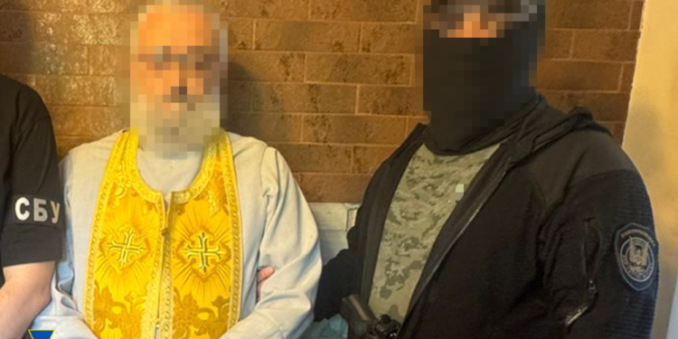 СБУ в Одесі затримала клірика УПЦ (М – не знімаючи ряси наводив «Іскандери» на місто