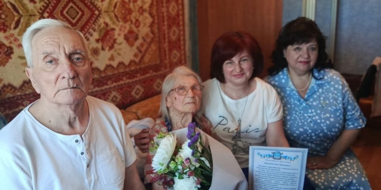 Жителька Миколаївської громади відзначила 100-річний ювілей