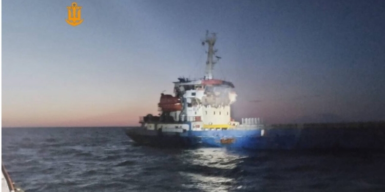 РФ завдала цілеспрямованого удару по турецькому судну, яке вийшло з одеського порту (ФОТО)