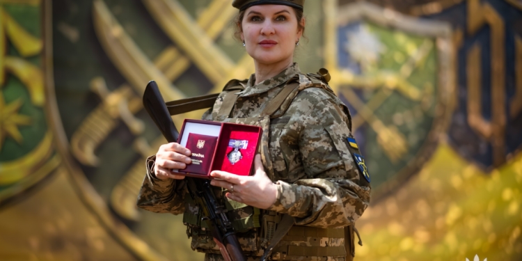 Медсестра 23 ОМБр з Миколаївщини удостоєна Ордену княгині Ольги III ступеня (ФОТО)