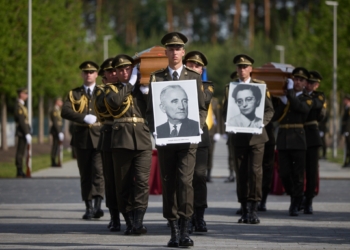 В Україні перепоховали полковника армії УНР Мельника та його дружину (ФОТО, ВІДЕО)