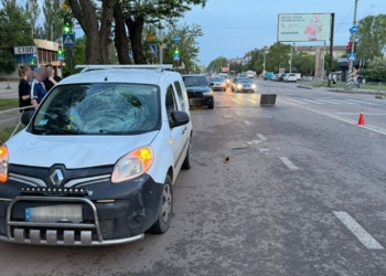 У Миколаєві 36-річний п’яний водій збив чоловіка на пішохідному переході