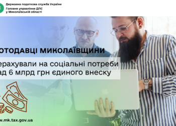 Роботодавці Миколаївщини перерахували на соціальні потреби понад 6 млрд єдиного внеску