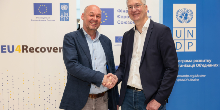 ЄС і ПРООН розпочинають новий етап партнерства EU4Recovery на 50 млн євро для підтримки України