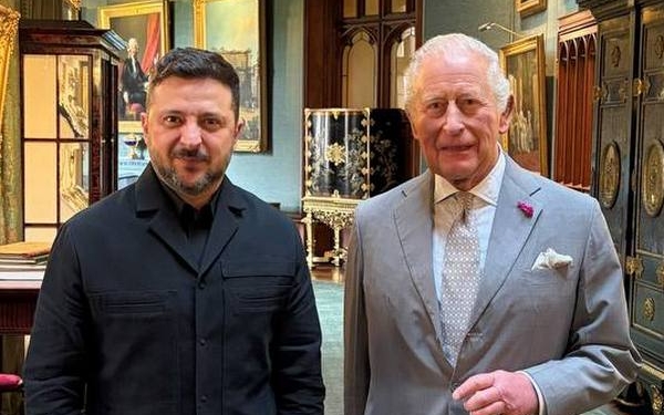 Зеленський зустрівся з королем Великої Британії Чарльзом ІІІ