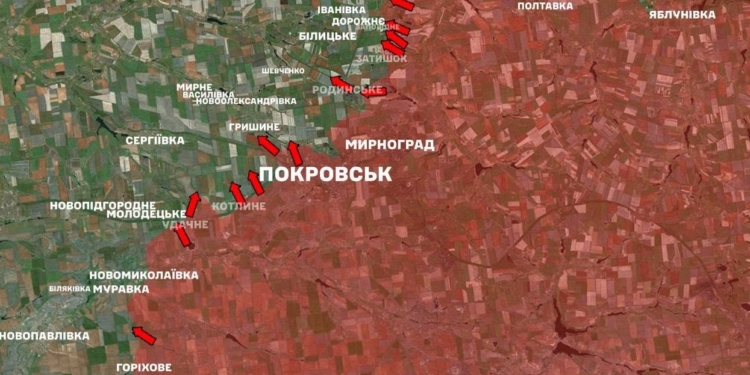 За добу на фронті – 223 бої, найбільше – на Покровському напрямку, – Генштаб