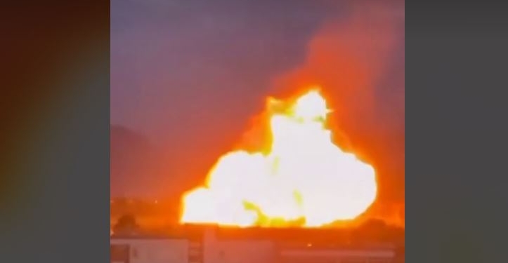 У Дагестані вибухнув магістральний газопровід, епічна пожежа (ВІДЕО)