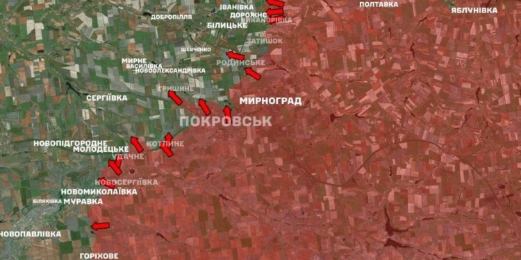 За добу на фронті – 234 бої, найбільше – на Покровському напрямку, – Генштаб