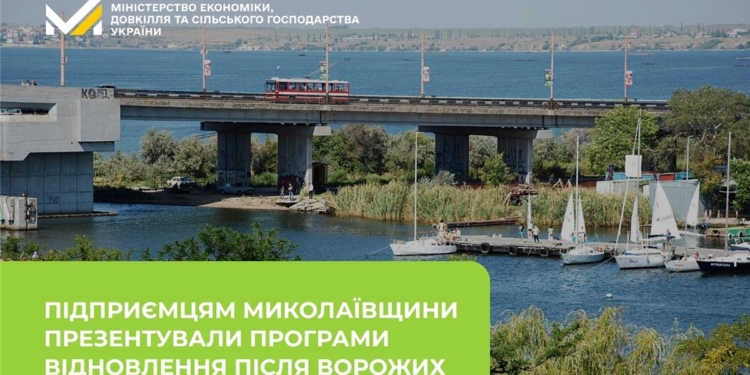 Підприємцям Миколаївщини презентували програми відновлення після ворожих атак