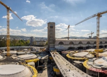 Не щастить.  У Німеччині на будівництві залізничного вузла проклали 1 тис.км кабелів і трудопроводів не туди
