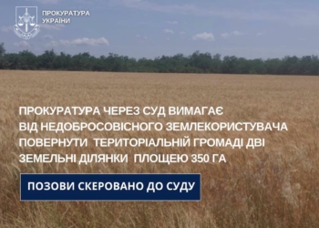 На Миколаївщині прокуратура через суд хоче забрати у недобросовісного орендаря понад 350 га землі