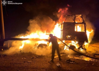 Із трьох пожеж за добу на Миколаївщині дві сталися внаслідок російських атак (ФОТО)