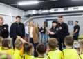 Перша леді України Олена Зеленська відвідала укриття в закладах освіти Миколаївщини (ФОТО)