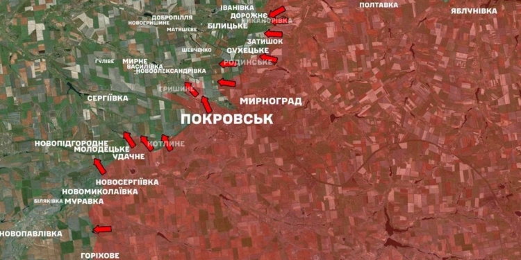 За добу на фронті – 232 бої, найбільше – на Покровському напрямку, – Генштаб