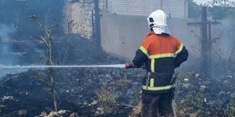 Миколаївщина у вогні – вогонь охопив 30 га