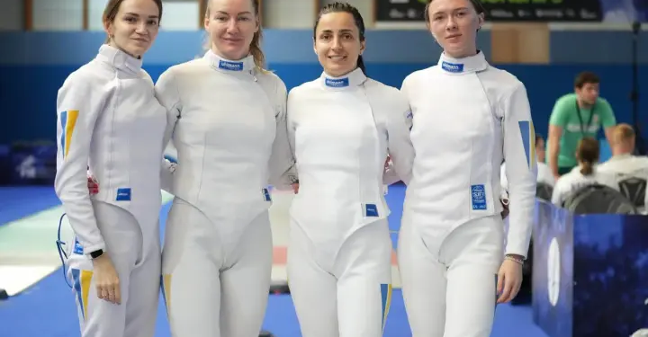 Українські шпажистки вибороли бронзу чемпіонату Європи з фехтування