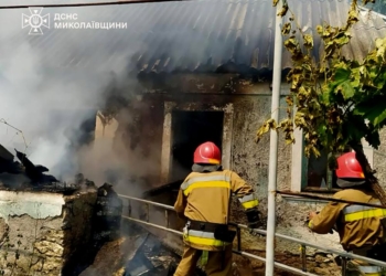 Минулої доби на Миколаївщині рятувальники 8 разів виїжджали на гасіння пожеж