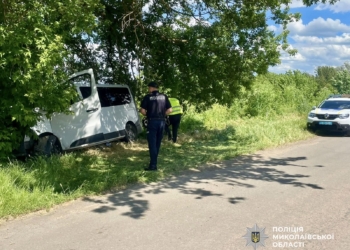 На Миколаївщині троє чоловіків постраждали у ДТП, поліція розшукує очевидців (ФОТО)