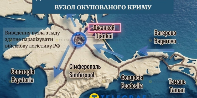 Залізнична станція Джанкой закрита для пасажирів після нічної атаки (ВІДЕО)