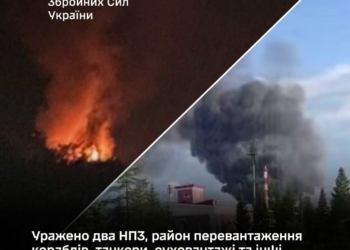 Генштаб підтверджує ураження двох НПЗ, району перевантаження кораблів, танкерів, суховантажів та інших військових об’єктів противника
