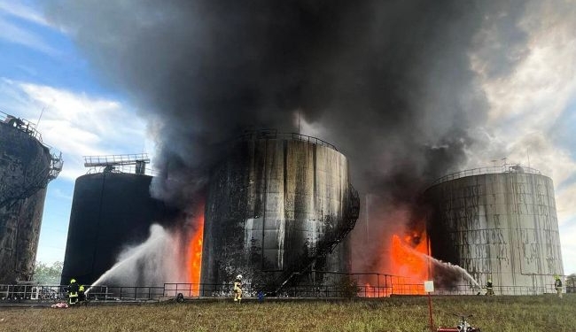 Росіянці атакували термінал «Кернел» на Одещині – знищено майже 25 тис. тонн олії (ФОТО)