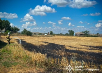 З 12 пожеж на Миколаївщині за добу дві було через російські обстріли