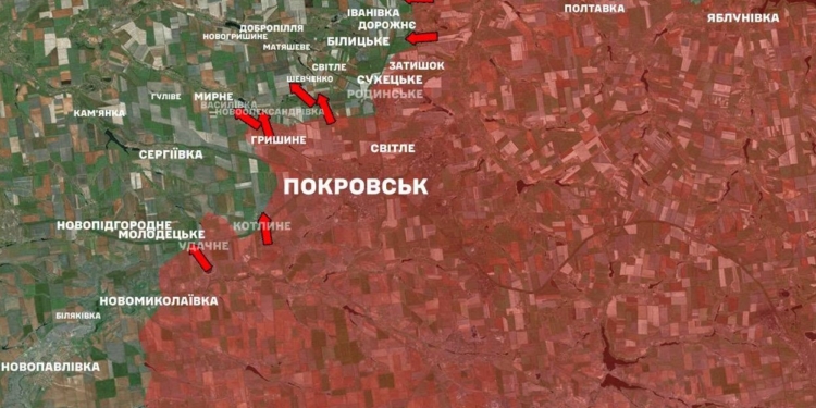 За добу на фронті – 264 бої, найбільше – на Покровському напрямку, – Генштаб