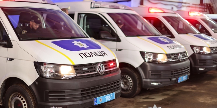 Підрозділи поліції Миколаївського району отримали від службові автомобілі від колег з Литви (ВІДЕО)