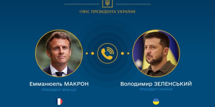 Зеленський поговорив телефоном з Макроном – розповів про зустрічі в США і запевнив у готовності України допомогти з гасінням пожеж