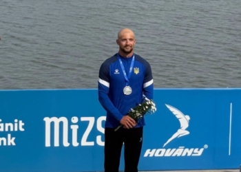 Олександр Гарцев з Миколаївщини – срібний призер чемпіонату Європи з веслування на байдарках і каное серед молоді (ФОТО)