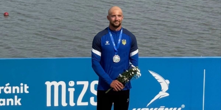 Олександр Гарцев з Миколаївщини – срібний призер чемпіонату Європи з веслування на байдарках і каное серед молоді (ФОТО)
