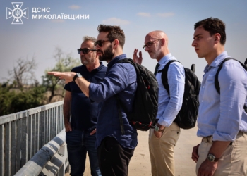 На Миколаївщині готуються до розмінування зрошувальних каналів – регіон відвідала французька делегація (ФОТО)