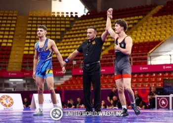 Спортсмен із Миколаївщини завоював титул чемпіона Європи з греко-римської боротьби U-20 (ФОТО)