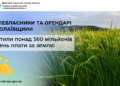 Землевласники та орендарі Миколаївщини сплатили понад 560 млн грн плати за землю