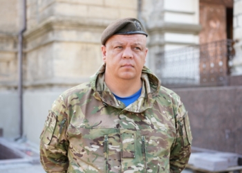 Командир 123-ї окремої бригади ТрО Олег Макуха: «Хорунжа служба – наш моральний щит»