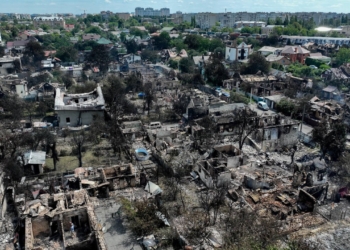 У Вишневому під Києвом пошкоджено 253 приватні будинки, 91 зруйнований повністю