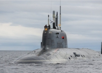 Рашисти 9 років будували й врешті спустили на воду атомну субмарину на 40 “Калібрів” або 32 “Циркона”