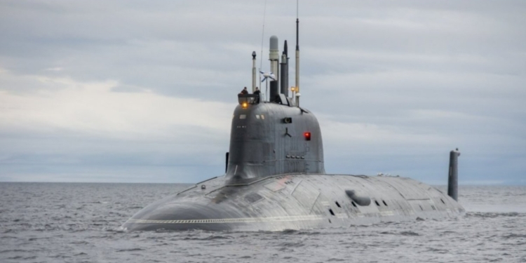 Рашисти 9 років будували й врешті спустили на воду атомну субмарину на 40 “Калібрів” або 32 “Циркона”