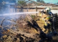 Із 44-х пожеж на Миколаївщині за добу чотири спричинено російськими обстрілами (ФОТО)